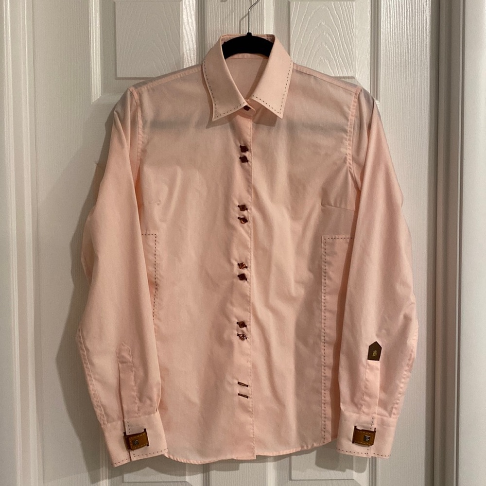 Bogosse Pink Button Up